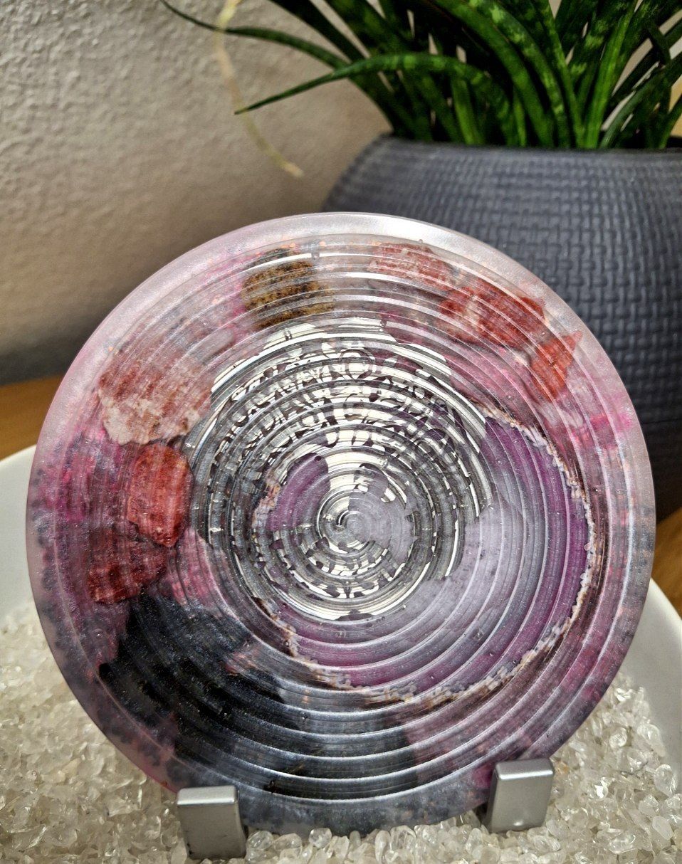 ☀️Orgon-Spiral-Energieplatte☀️    Wachstum und lichtvolles Sein