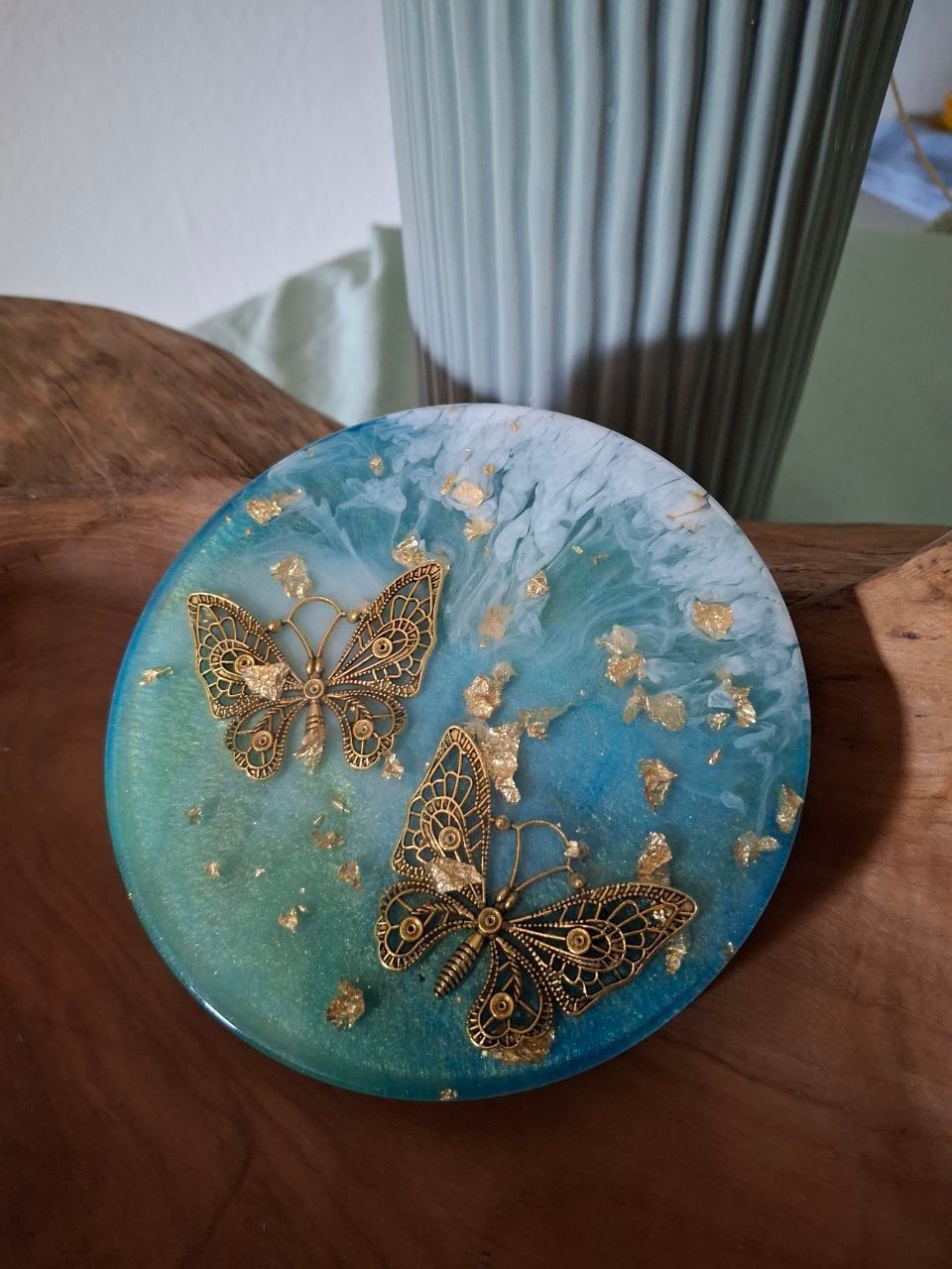 ? Orgonit Energieplatte/Raumharmonisierer ? Metatron + Schmetterlinge
