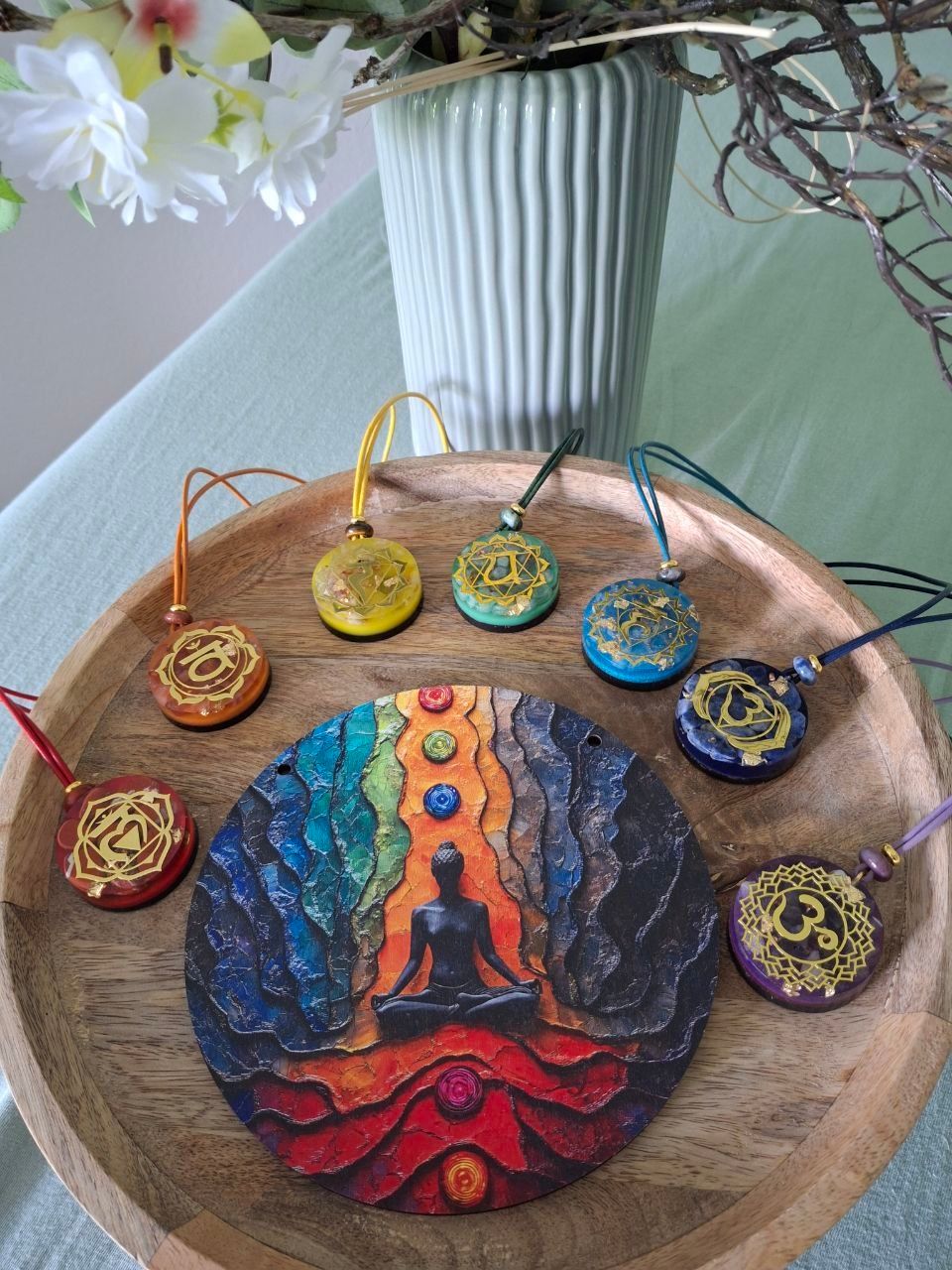 Orgonit Chakra Amulett