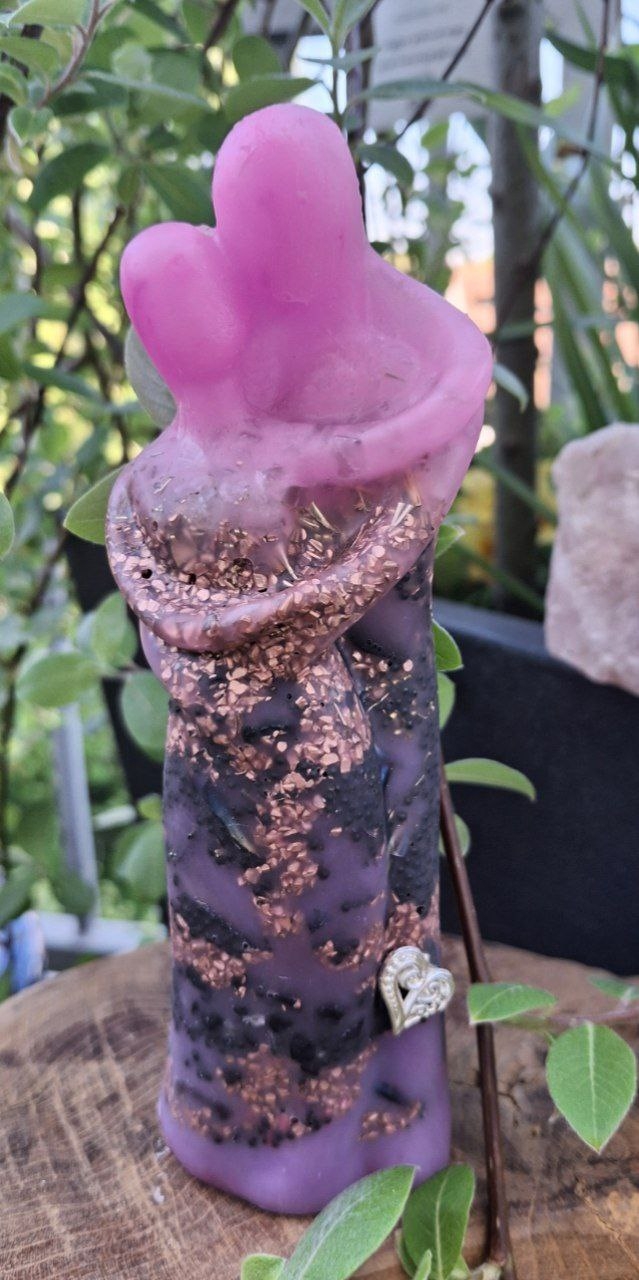 ☀️Orgonit „Paar der Liebe“ – Eine Umarmung von Herz zu Herz☀️