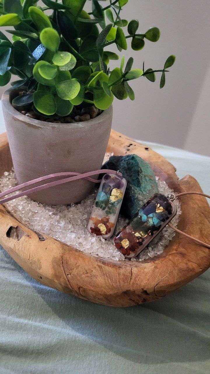 Orgonit Chakren-Amulette