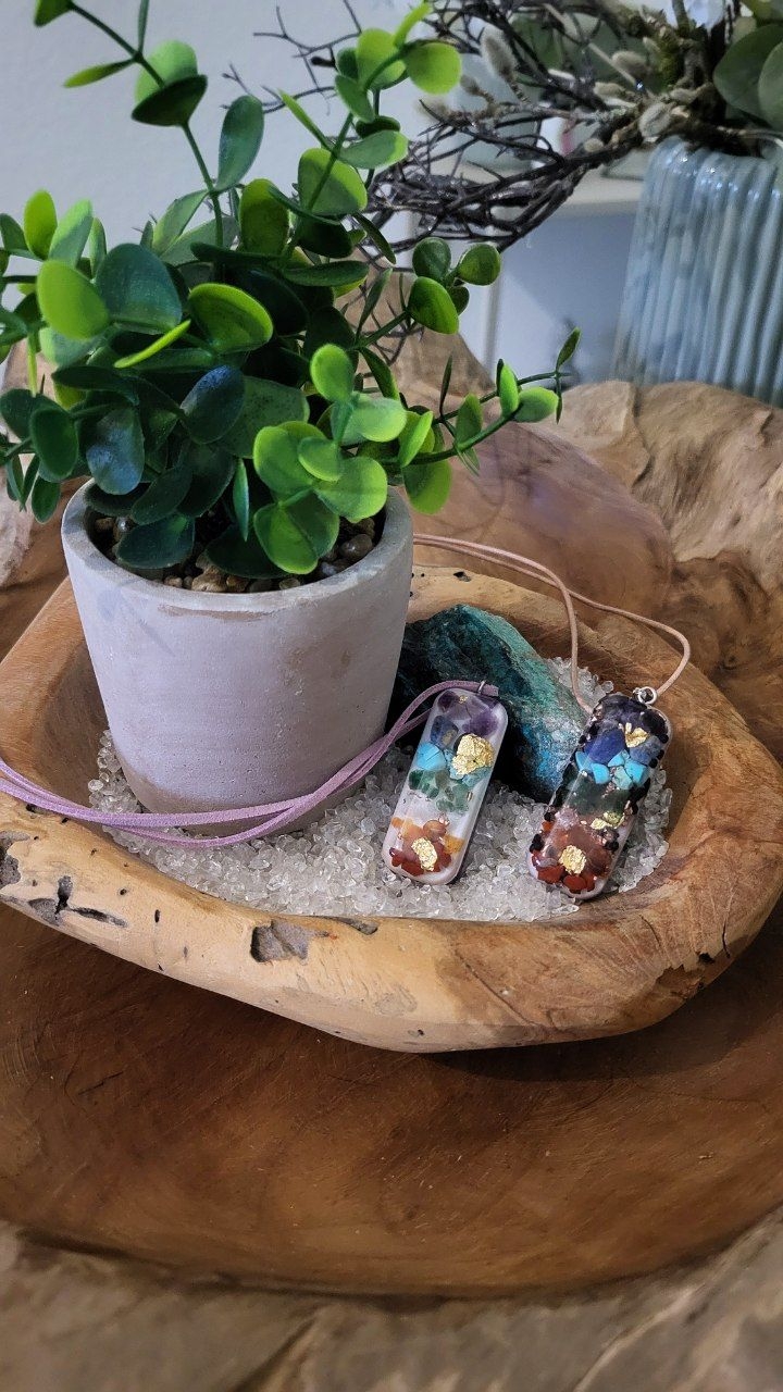 Orgonit Chakren-Amulette