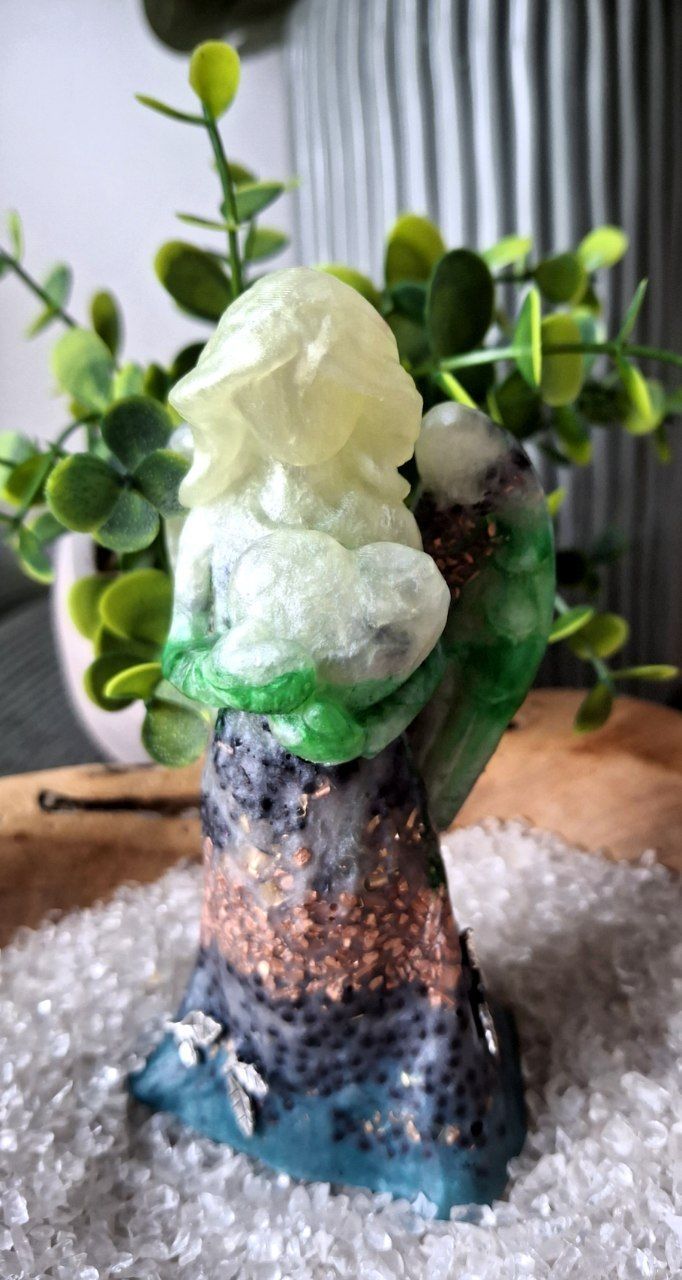 ☀️Orgonit Engel Herz oder Blumenstrauß ☀️ - Herzwerk- ? versch. Varianten