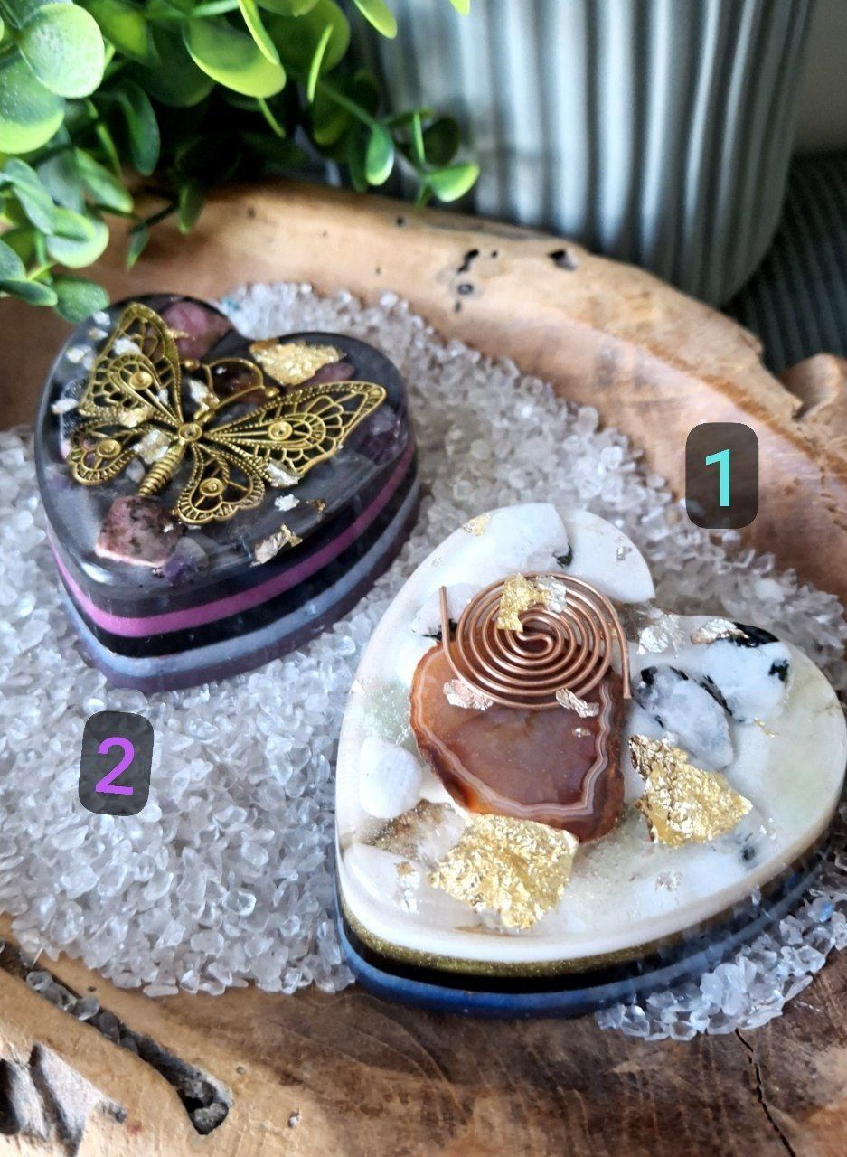 ?Orgonit? ?Handschmeichler-Herzen? ?Orgonit? ?Handschmeichler-Herzen?