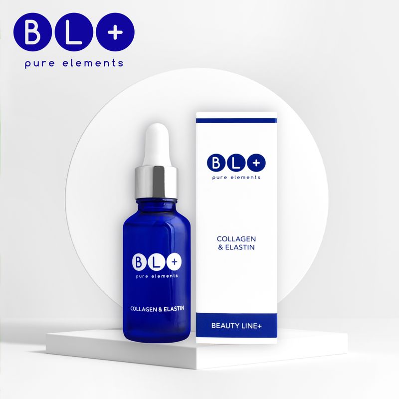 30% RABATT auf COLLAGEN & ELASTIN - purer Wirkstoff für  Anti-Aging und Feuchtigkeit, 1 Stück 30g