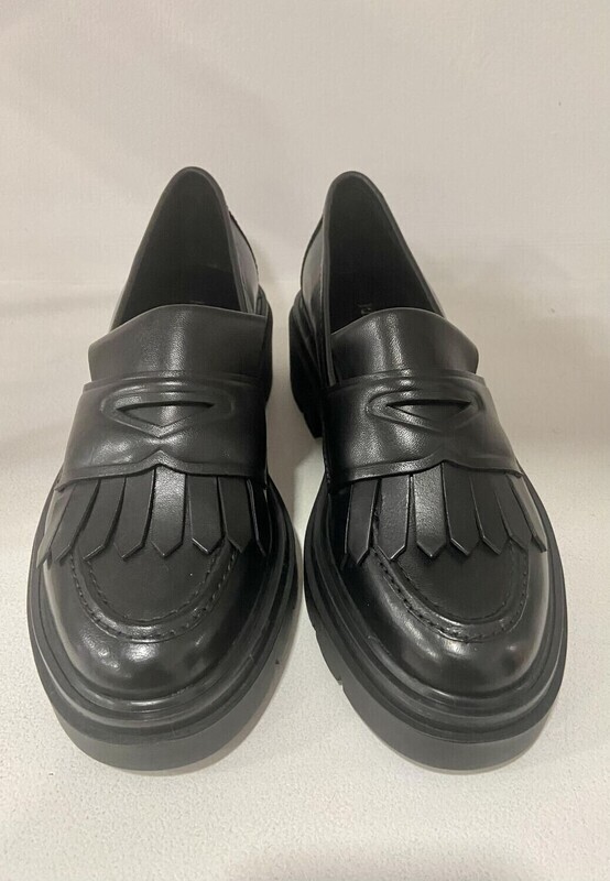 MOCASIN PIEL NEGRO