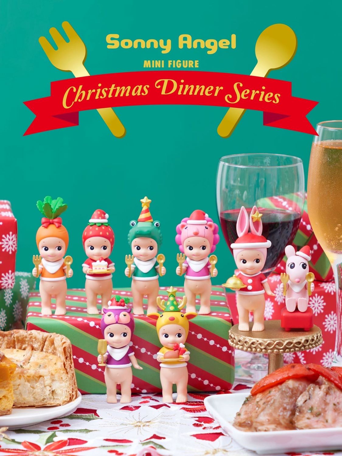 Sonny Angel Christmas Dinner Series