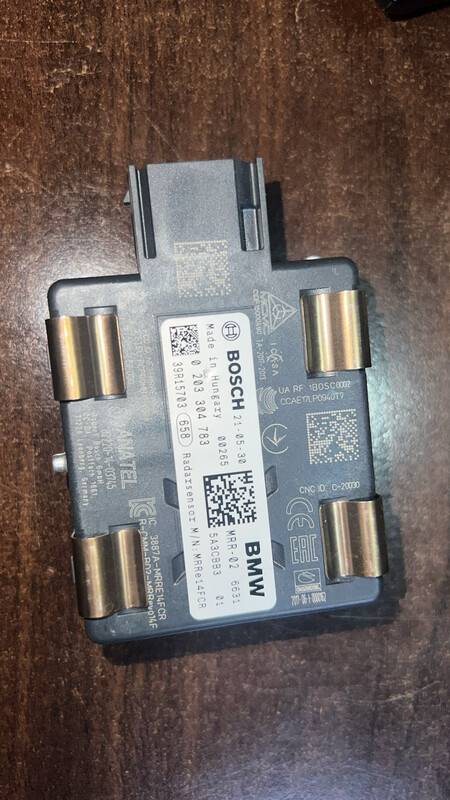 BMW G20,G21-Front Radar Sensor-5A3CBB3-Genuine Product used BMW G20,G21-Front Radar Sensor-5A3CBB3-Genuine Product used