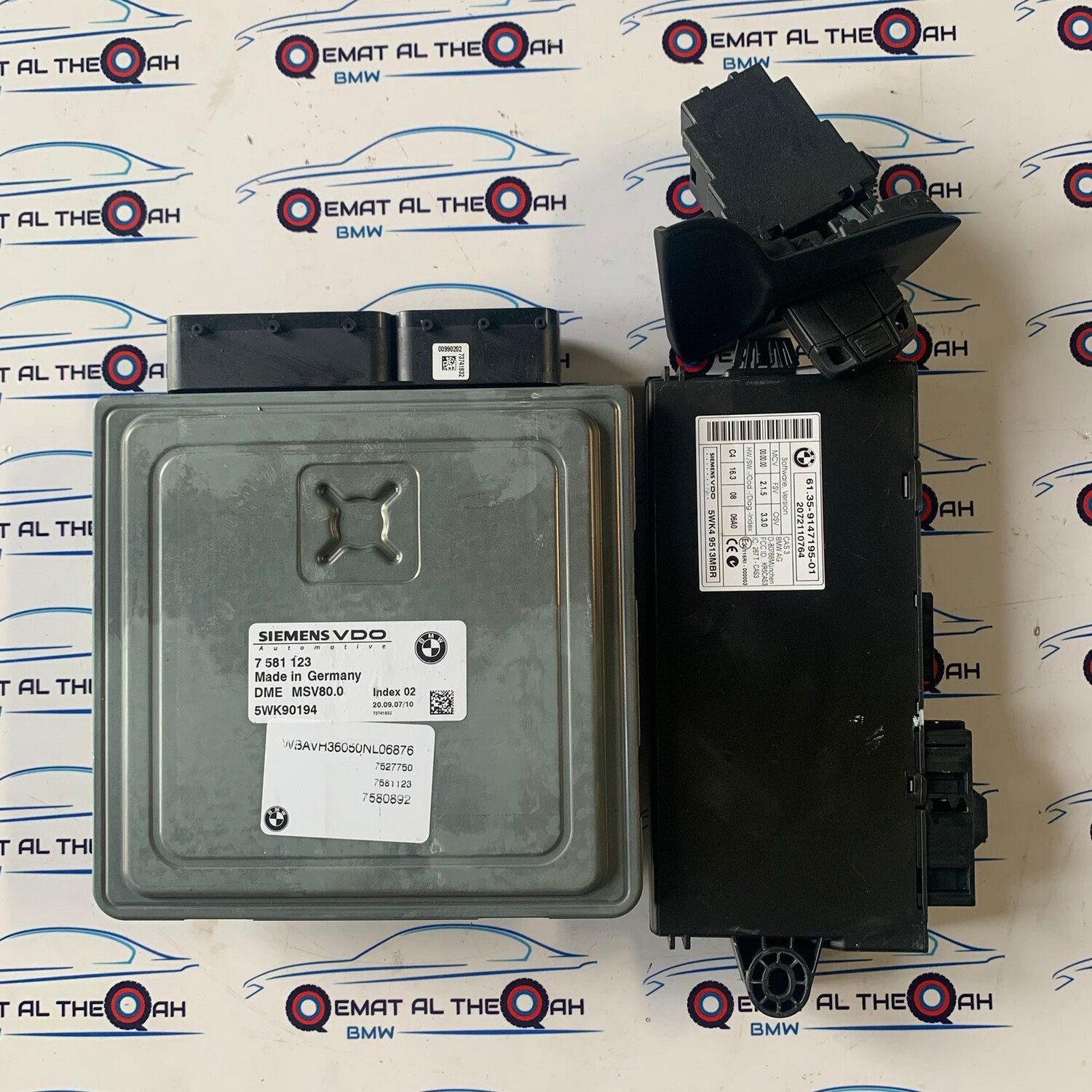 BMW-7581123 Ecu Set BMW E90 323i N52N Genuine Branded used item