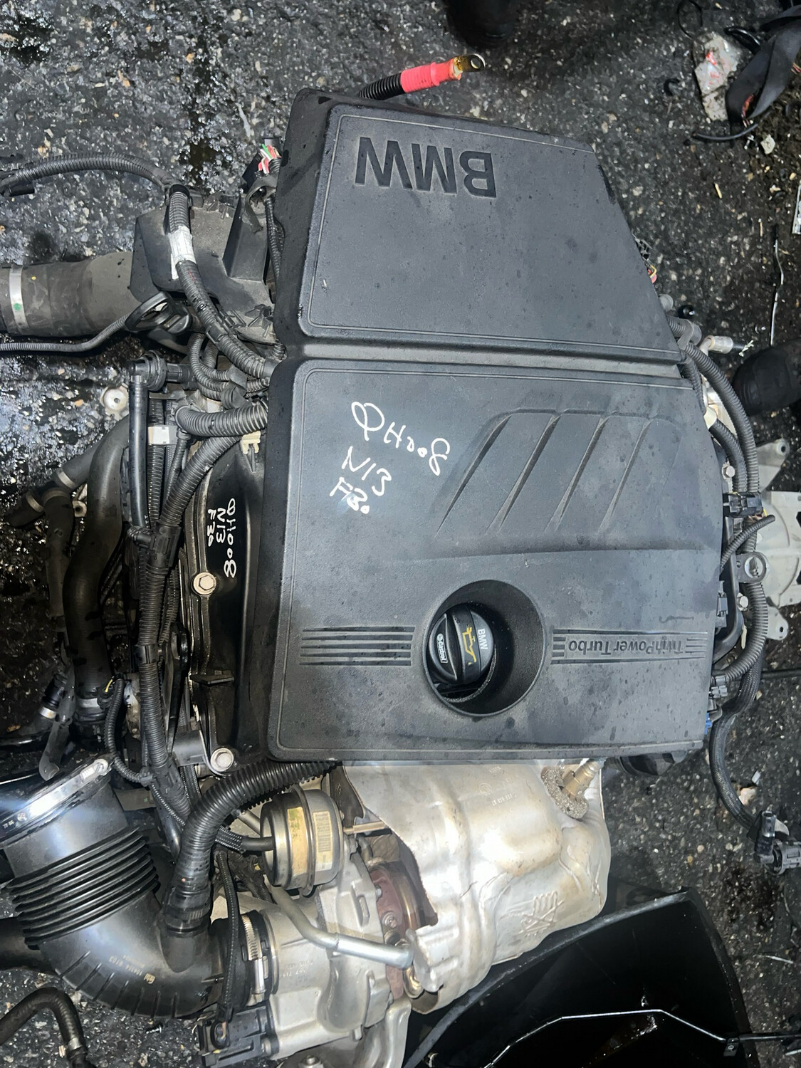 Bmw 316i F30 N13B16A Engine 2012 To 2016 Motor Gearbox Complete