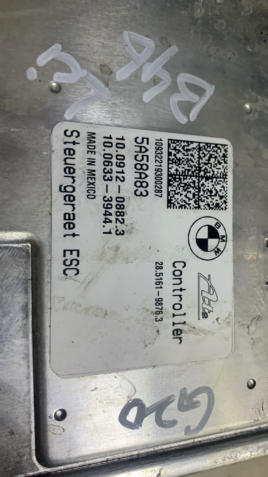 BMW G20-5A58A83 ABS PUMP Genuine Product Used Item