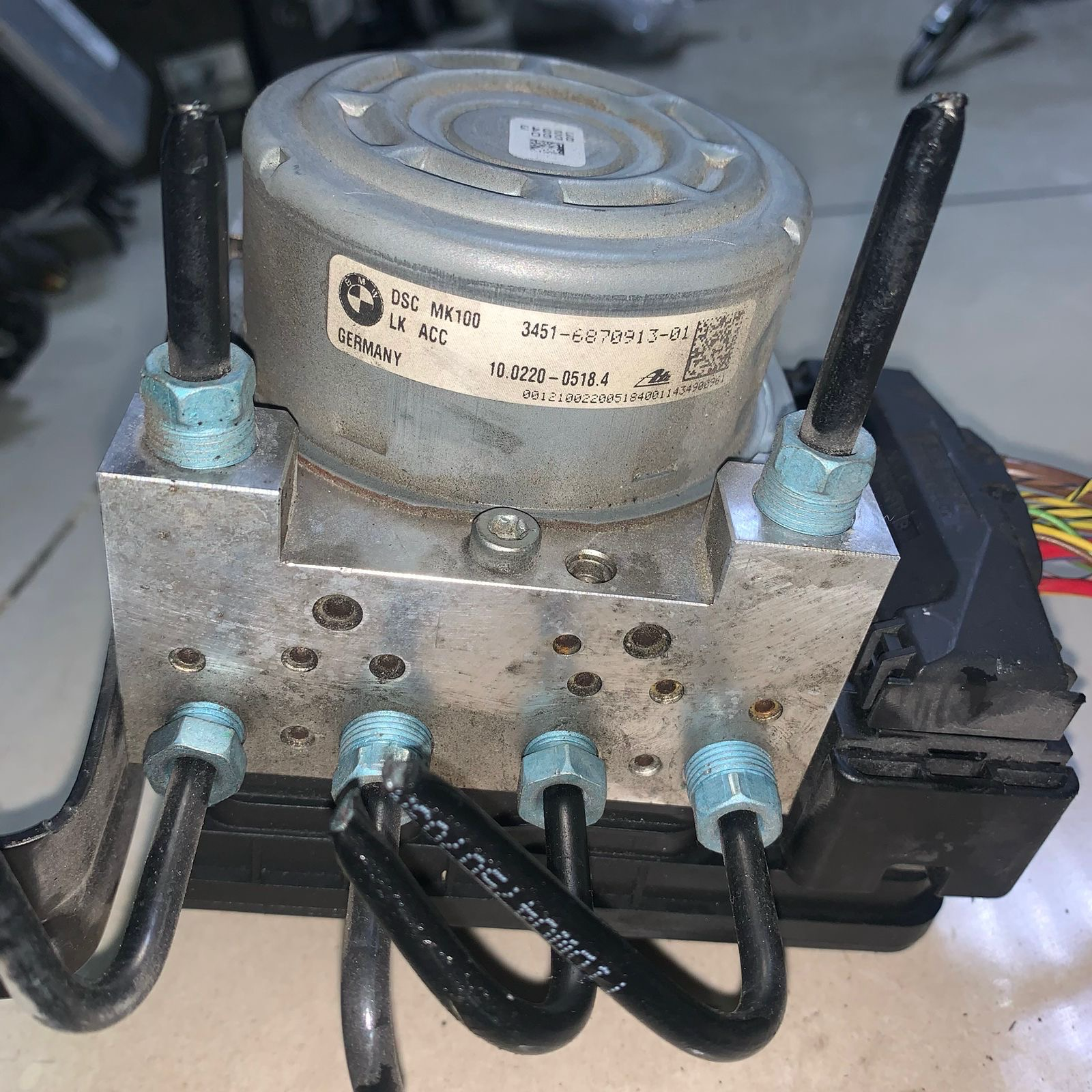 BMW 3 Gt F34 2014 Diesel ABS Pump-6870914 F34 ABS 3 Series BMW (ACC)-Genuine used item