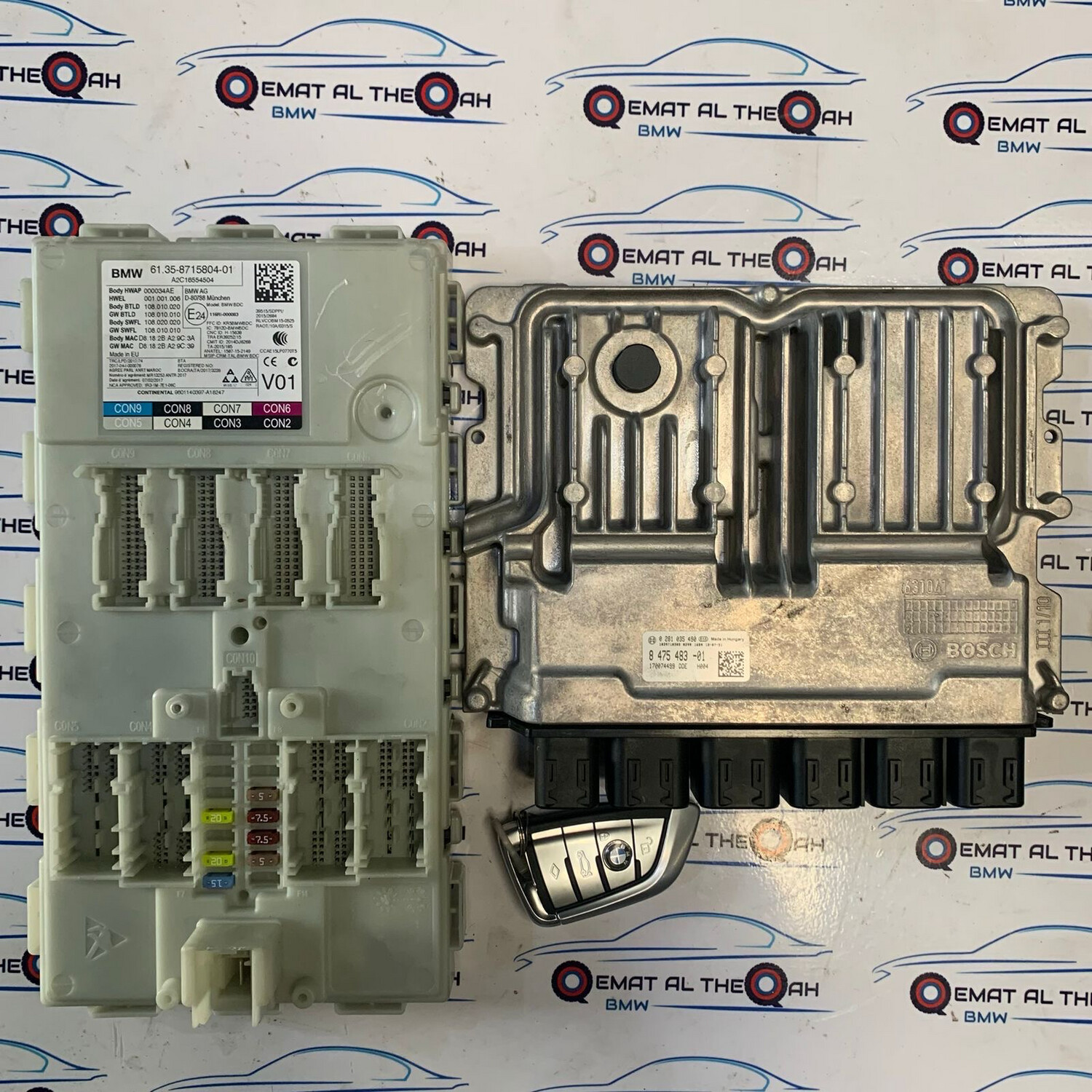 8475483 Ecu Set For Bmw G30 5 Series 2018