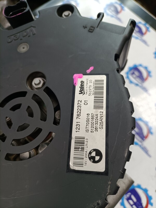 Bmw Alternator for N55 Bmw 5 Series Hybrid 200 Amp 7622372
