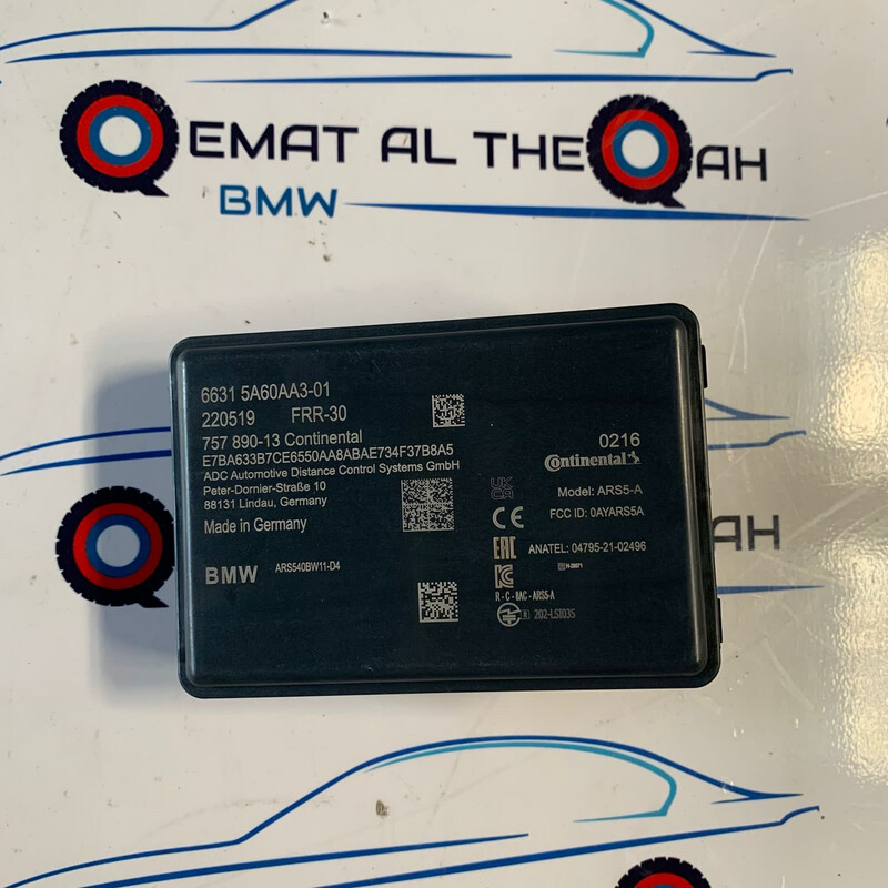 BMW U06 5A60AA3 front radar sensor long range ORIGINAL BMW U06 U11 GO5 G70 BMW U06 5A60AA3 front radar sensor long range ORIGINAL BMW U06 U11 GO5 G70