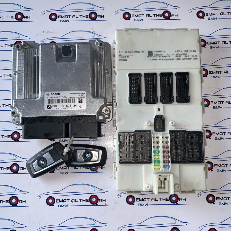 Bmw 320D F30 2014 Engine Control Unit Set
