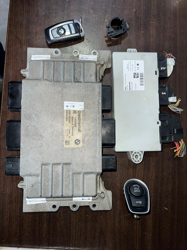 BMW-7634083 Engine Control Module-Ecu Set - F10 2012 N52B30 Genuine Brand used item