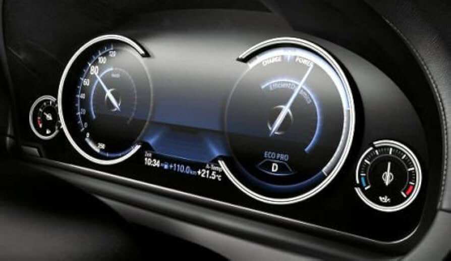 BMW F02 Cluster Digital 7 Series 2015 Genuine Product used