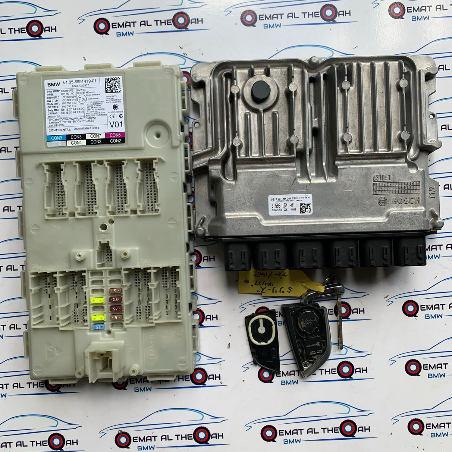 8598154 Bmw ECU SET G30 Diesel B47 RHD