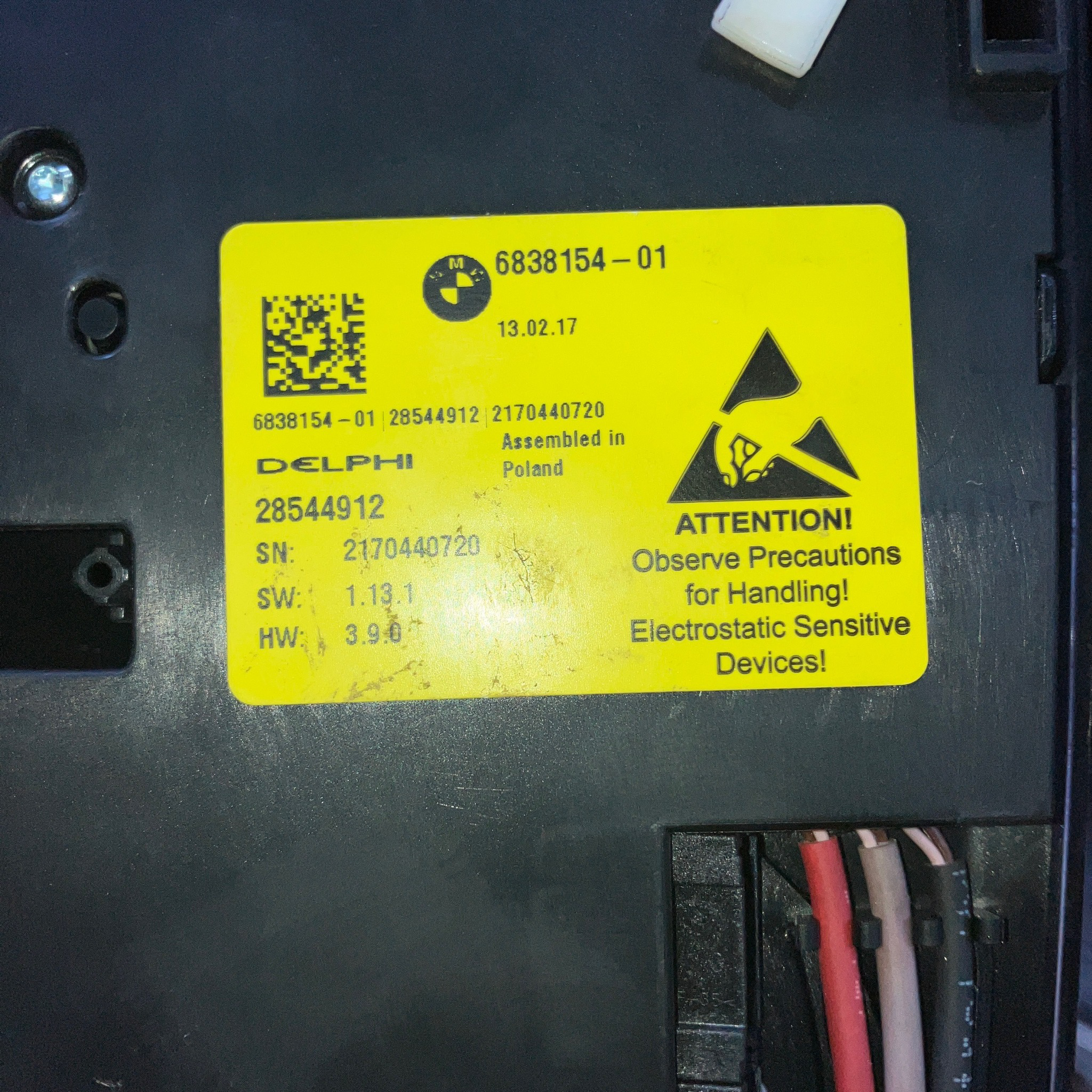 BMW X3,G01-6838154 Roof Functional Center Genuine Branded Item