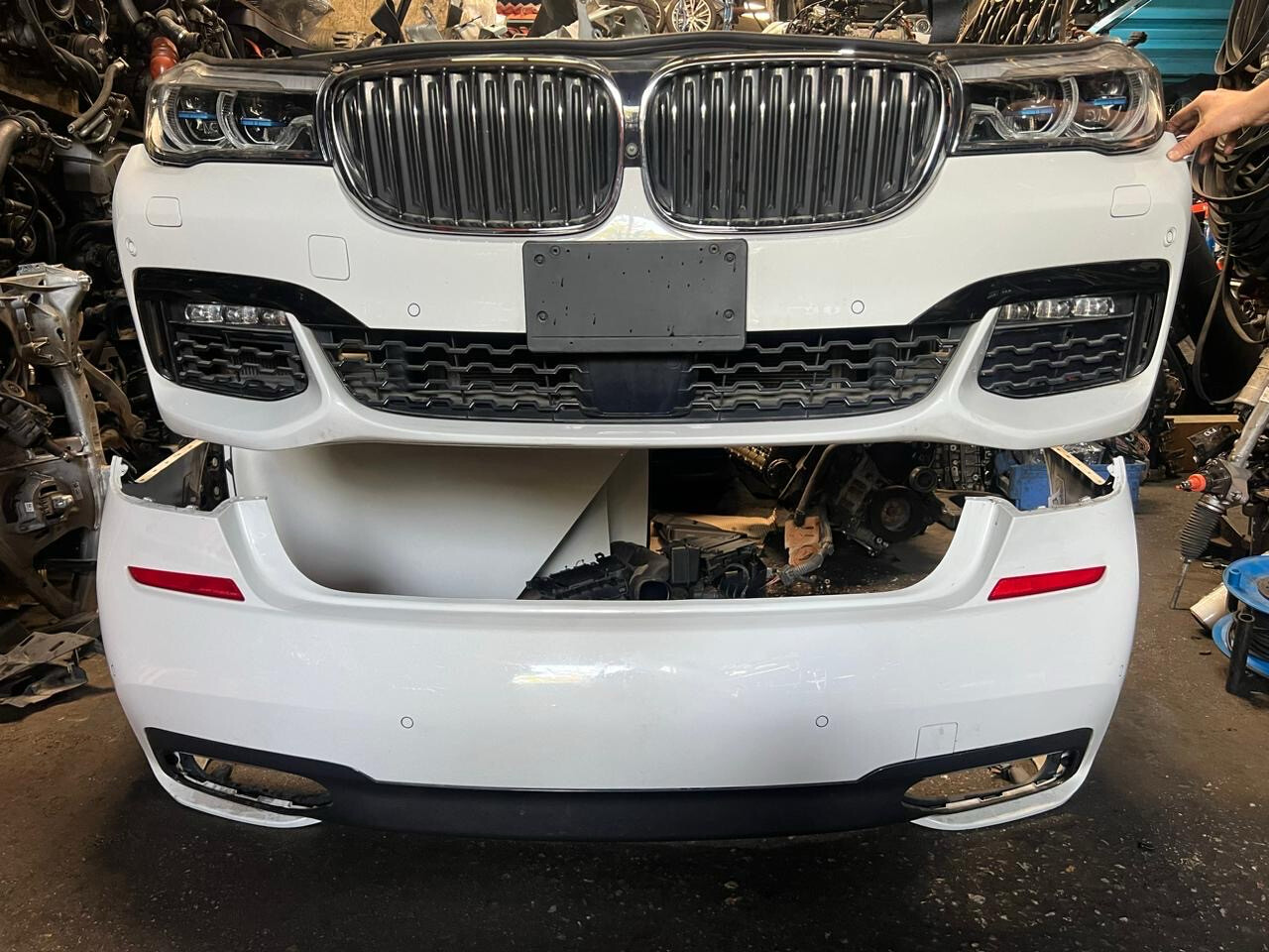 Front End Bmw 750i G11 2019 Laser