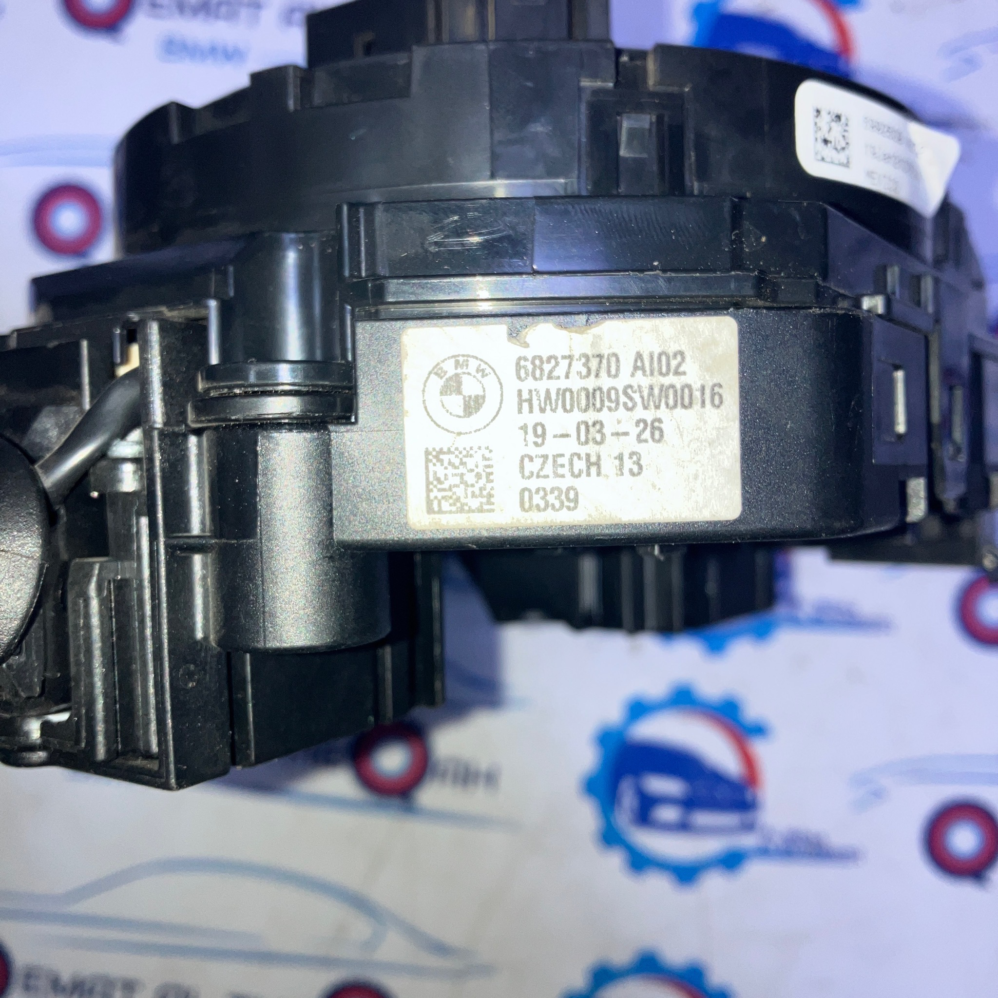 6827370 BMW F15 F16 X5 X6 F48 F45 F46 F39 Switch unit steering column BRAND NEW OEM