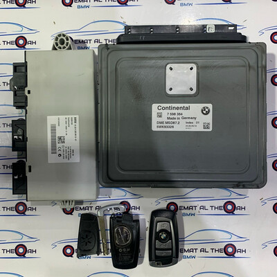 BMW-7598364 ECU set 740i 2010 N54 twin turbo Genuine Branded used item BMW-7598364 ECU set 740i 2010 N54 twin turbo Genuine Branded used item