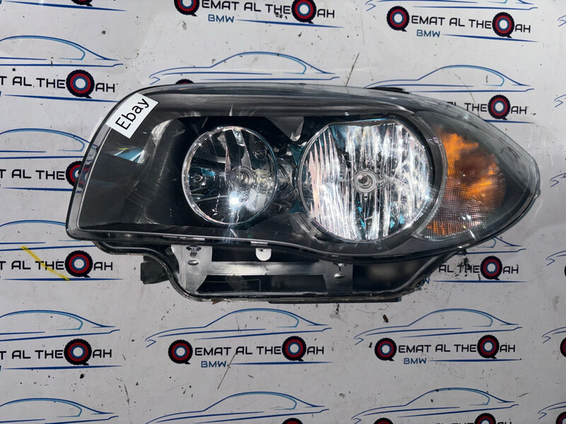 E87 116i 2006 headlight none xenon 2006 