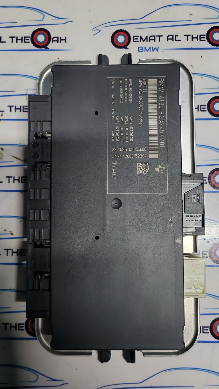 BMW-9236461 FRM III - 5 6 7 Series X3 X4 Footwell FRM CONTROL MODULE  OEM Genuine Product used