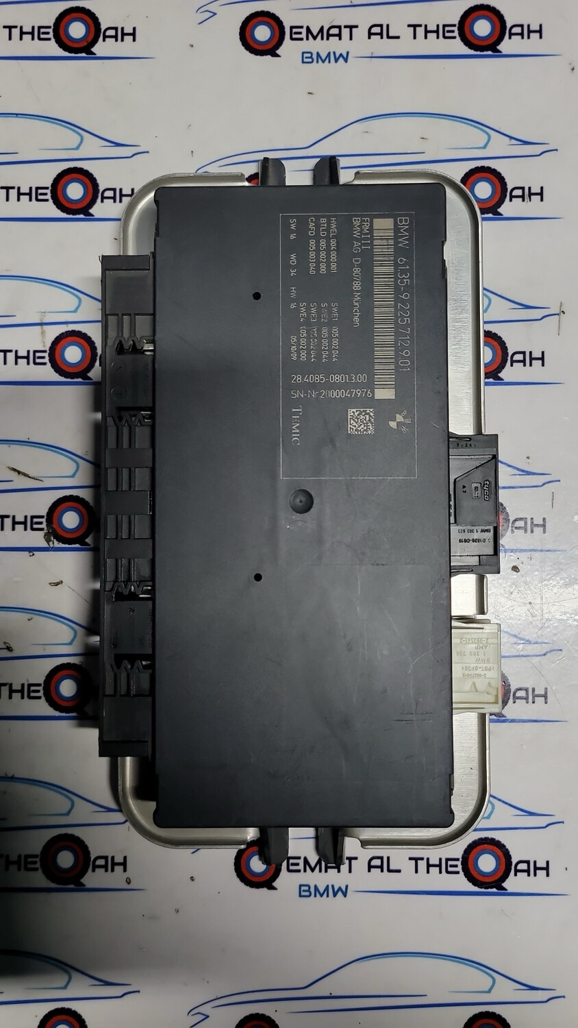 9225712 OEM BMW 5 F10 F11 7 F01 FRMIII FOOTWELL LCM LIGHT CONTROL MODULE