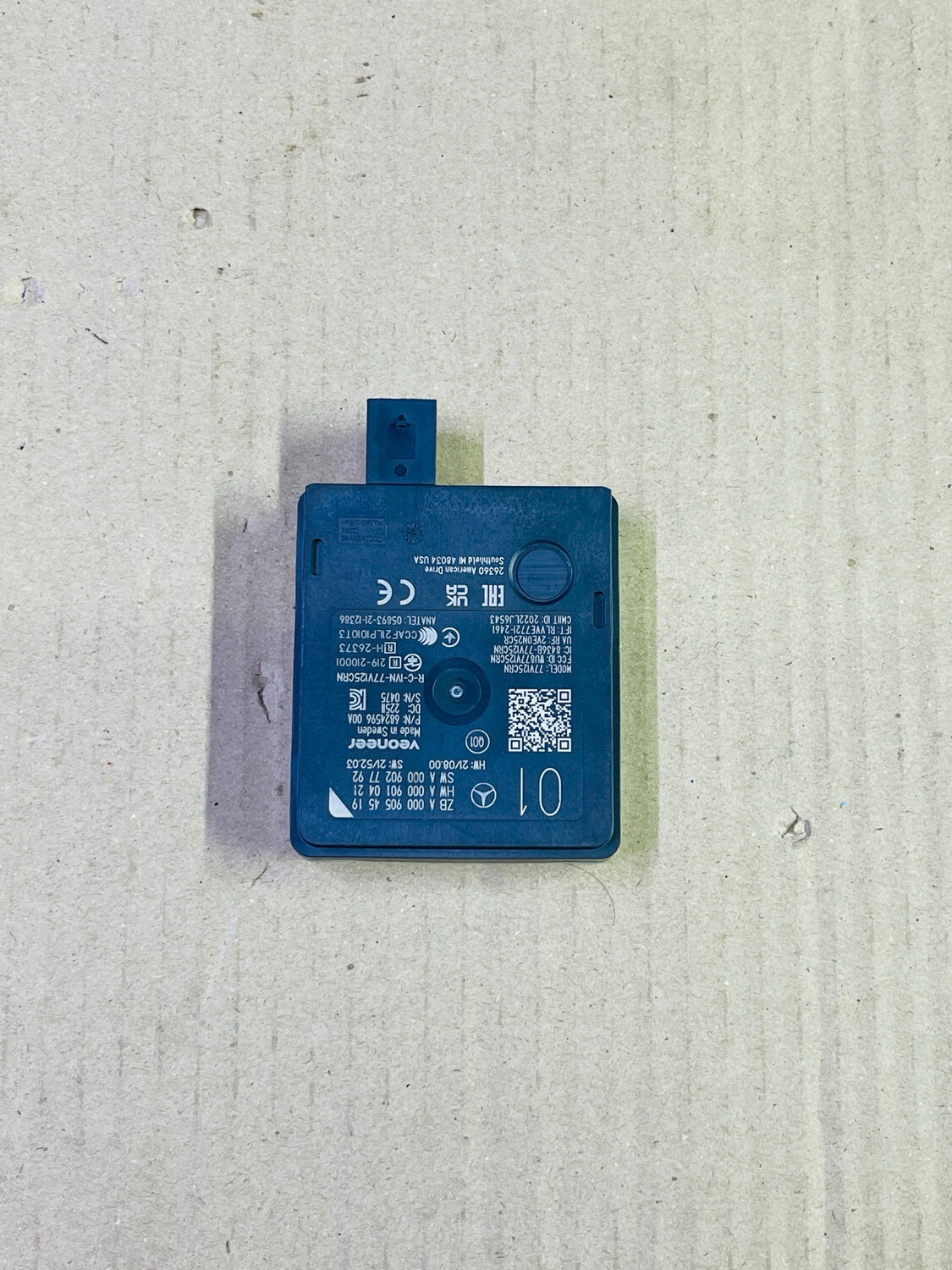 Mercedes benz radar computer A0009054519