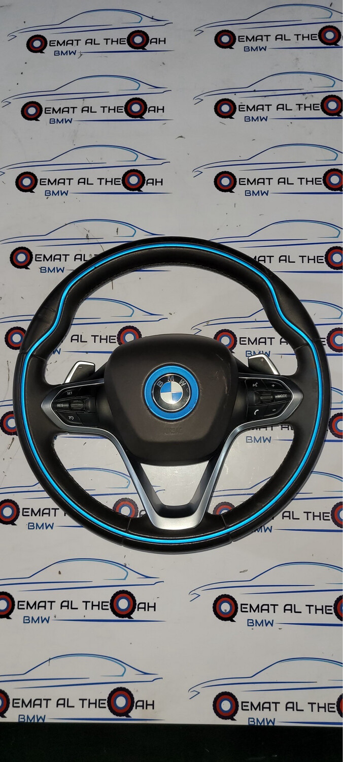 Bmw i8 112 2015 steering wheel with airbag Genuine Product used