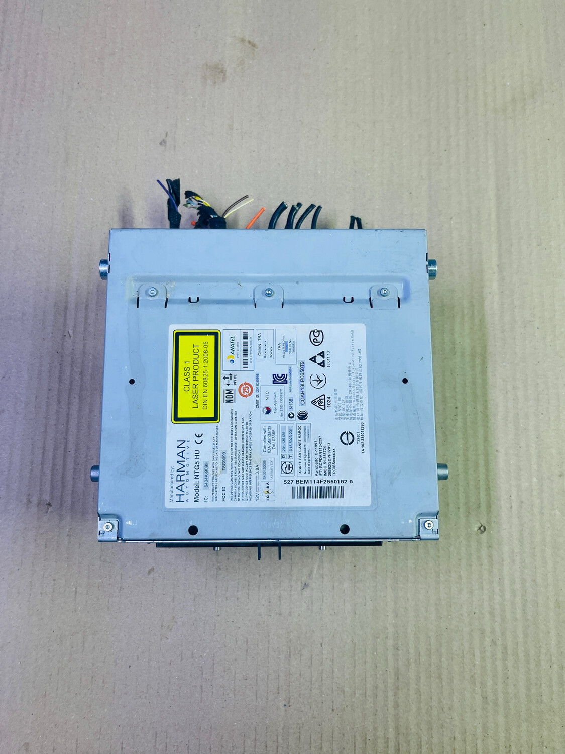 Mercedes-Benz W205 C-Klasse Navi Radio Comand Headunit NTG5 ROW A2059005926
