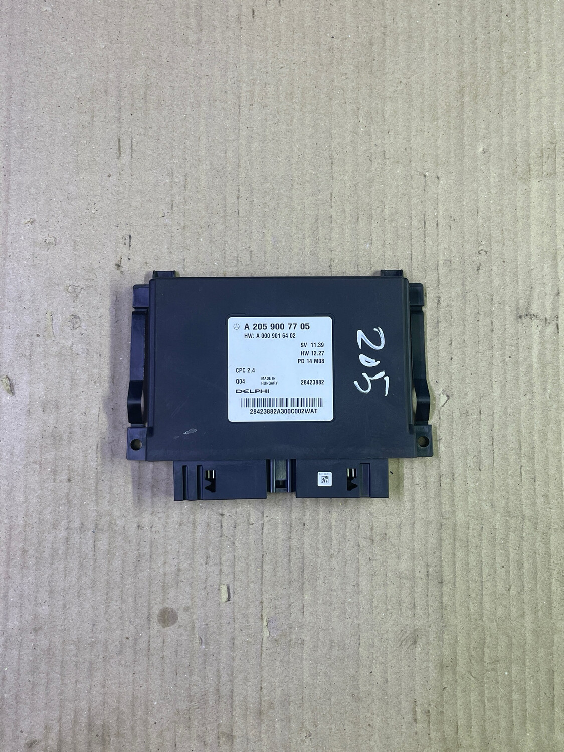 A2059007705 gearbox control W205