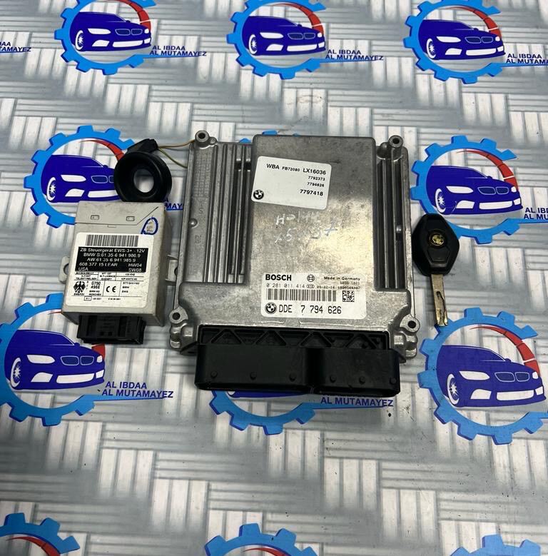BMW-7794626 -N57, X5, E70 Engine Control Module-ECU SET DIESEL Genuine Brand used item