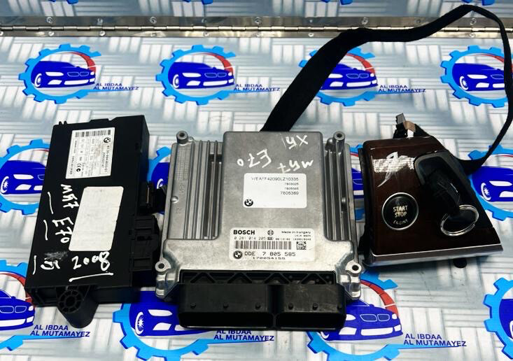 BMW-7805585 Engine Control Module-ECU SET X5 ,M57, E70 Diesel Genuine Brand Used item
