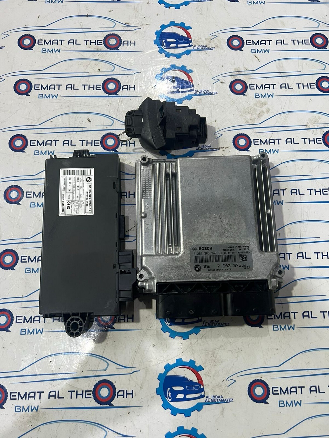 BMW-7603575  E84, X1 ,N46N ECU SET Genuine Branded Used item