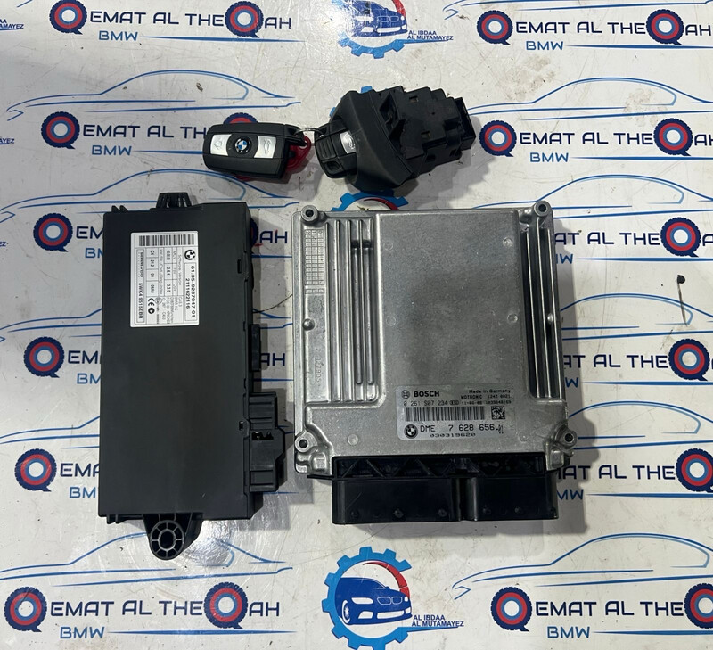 BMW-7628656-E84, N46N ,X1 Engine Control Module-ECU Set  Genuine Brand used item