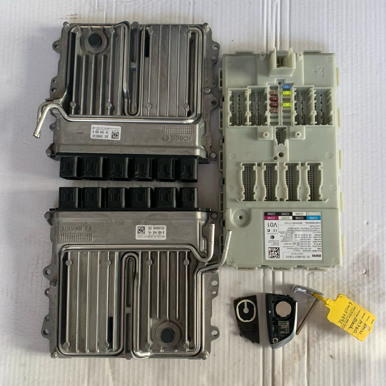 8489448 G12 N74B BMW 760li 2018 ECU SET 