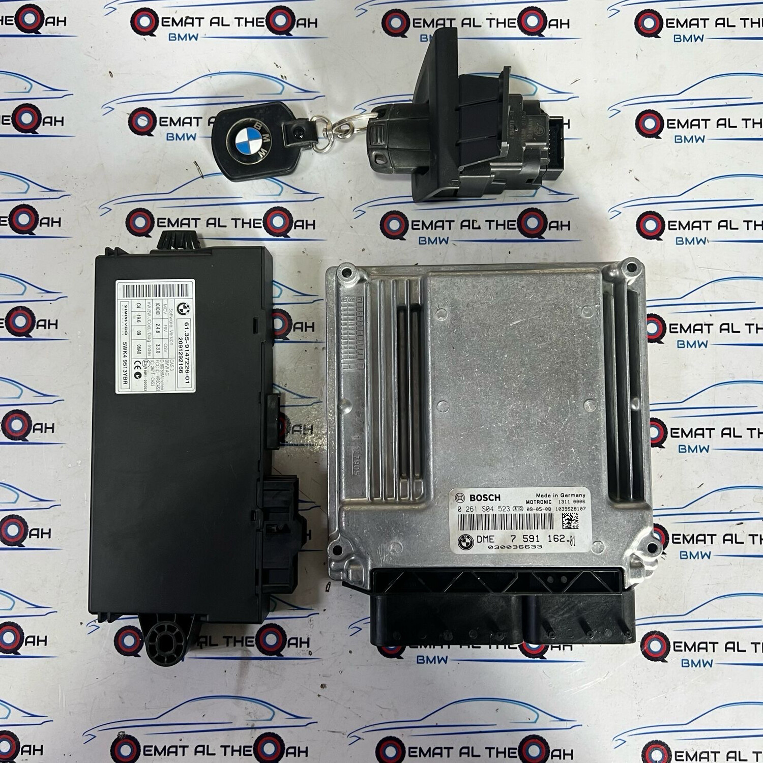 BMW-7591162  N45N , E87, 116i, 2010 ECU SET Genuine Branded used item