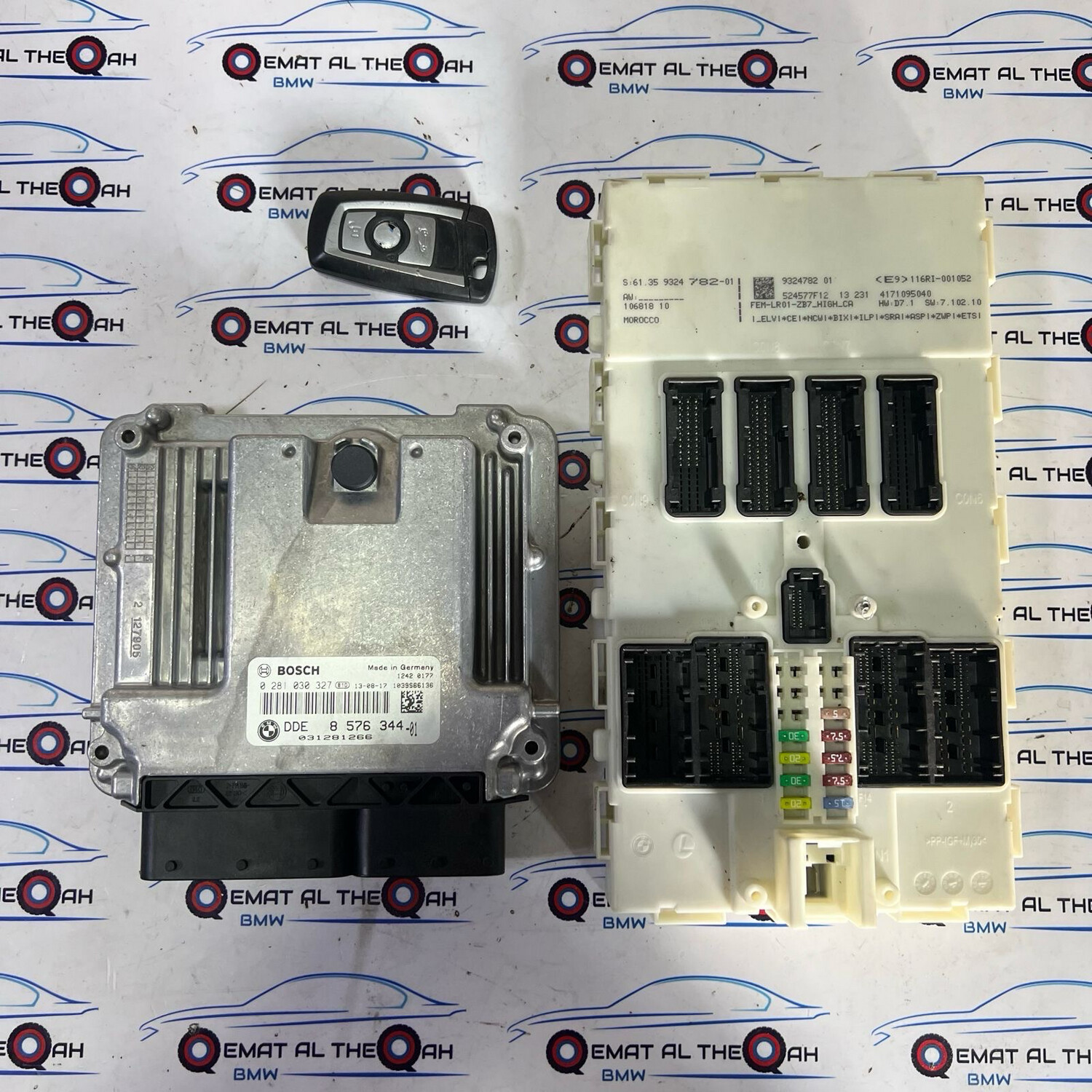 8576344 N47  F30 Diesel ecu set bmw