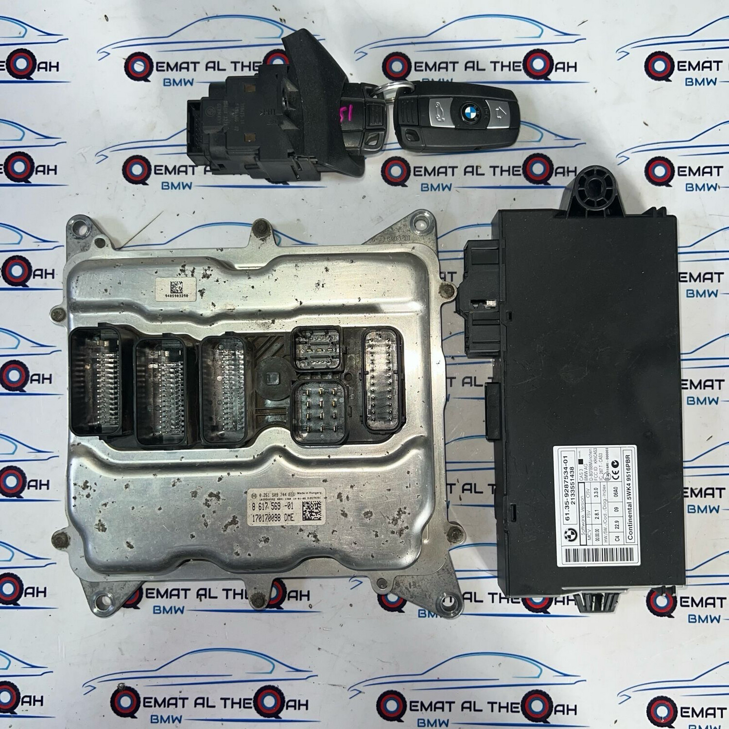 8617569  E84  N20 gasoline ecu set bmw 320i