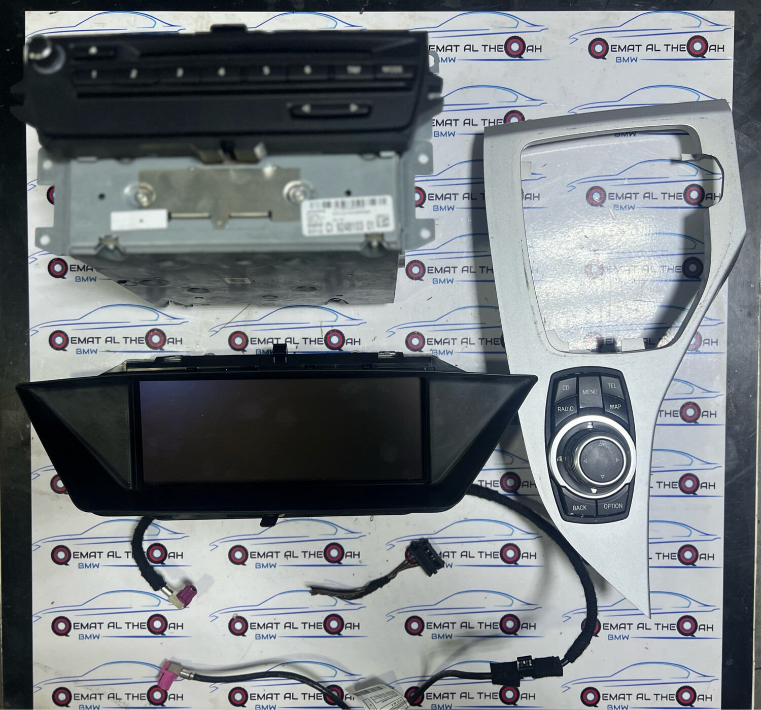 E84 X1 CI 9248103 01 HEAD UNIT LCD IDRIVE CABLE SET 2012 