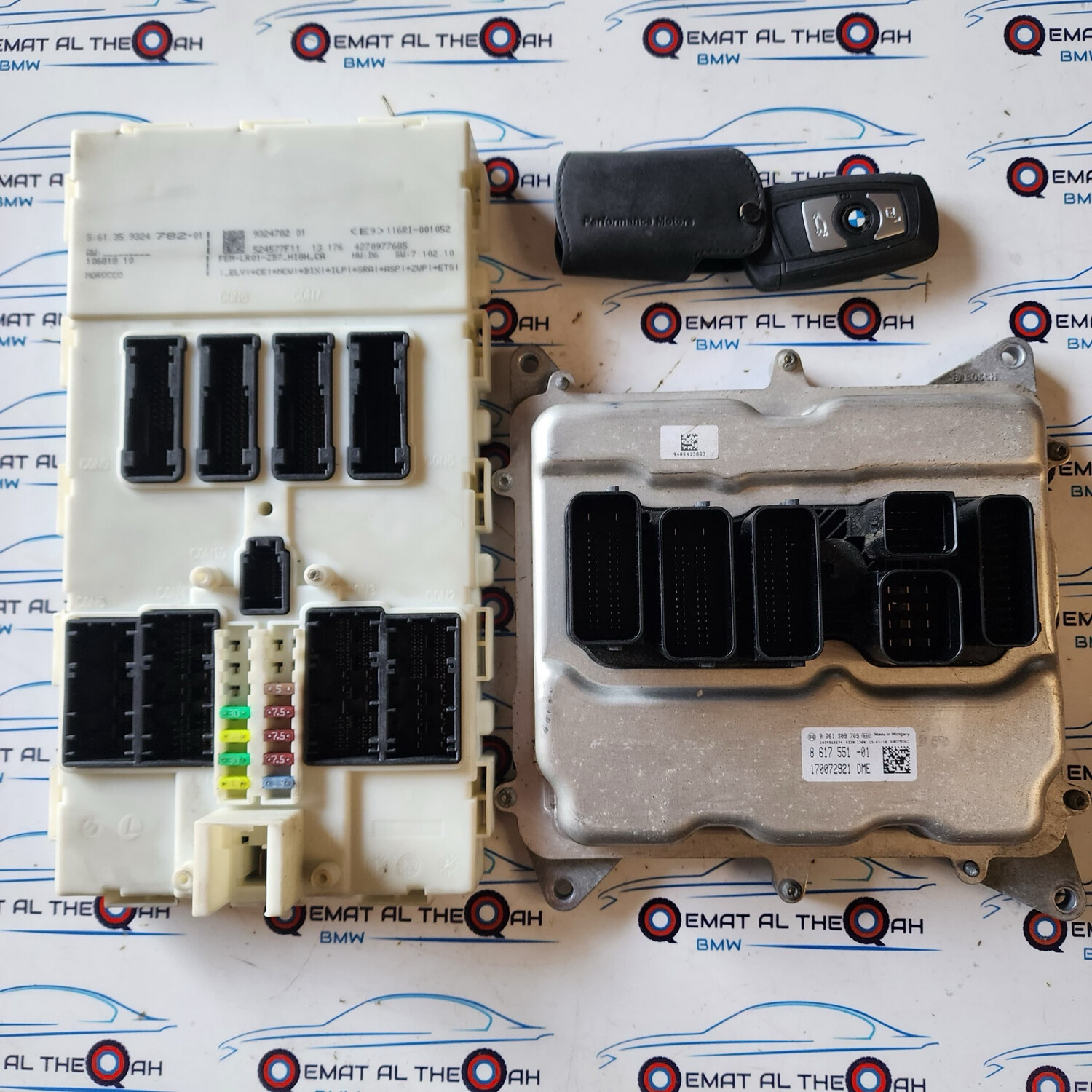 8617551  N20B20B F30 320i gasoline BMW ECU SET 