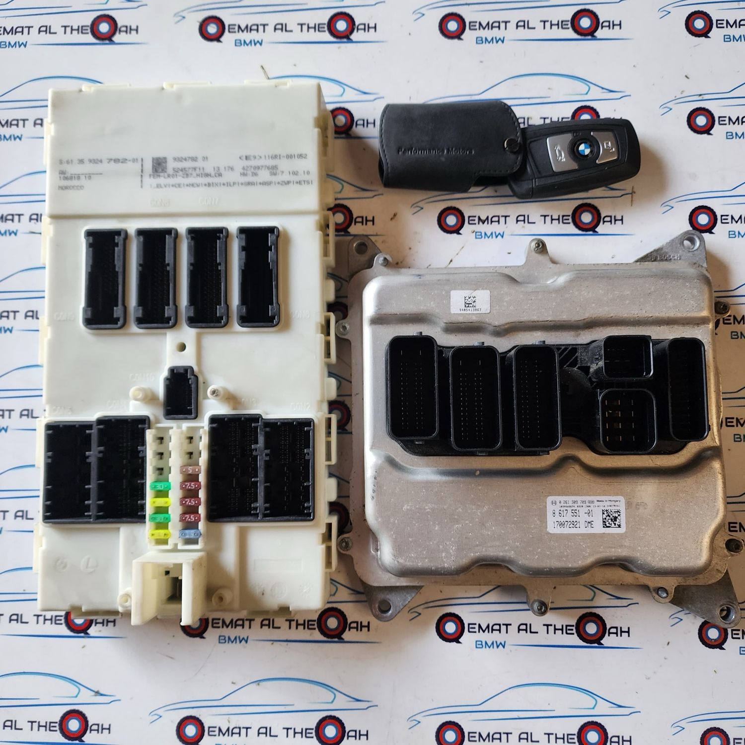 8617551 N20 F30 BMW 320i F30 2014 ecu set 