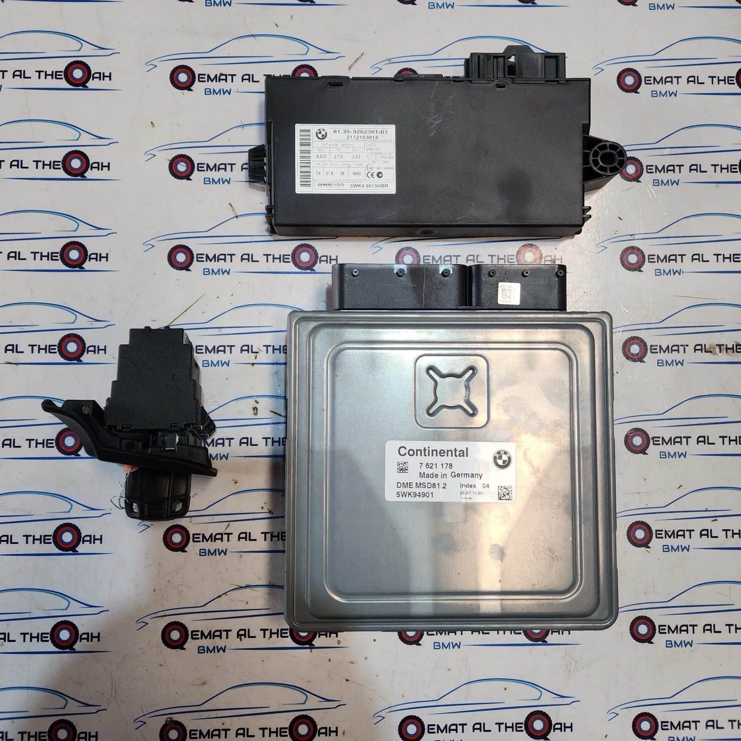 BMW-7621178 - 320i 2010 N43B20A E90 ECU SET  Genuine Product Used item