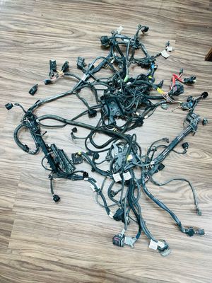 Bmw X5 G05 2019 N63B44D engine harness complete 