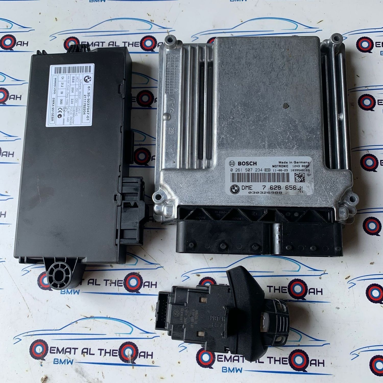 BMW-7628656  X1 ,N46N Engine Control Module ECU SET Genuine Brand used item
