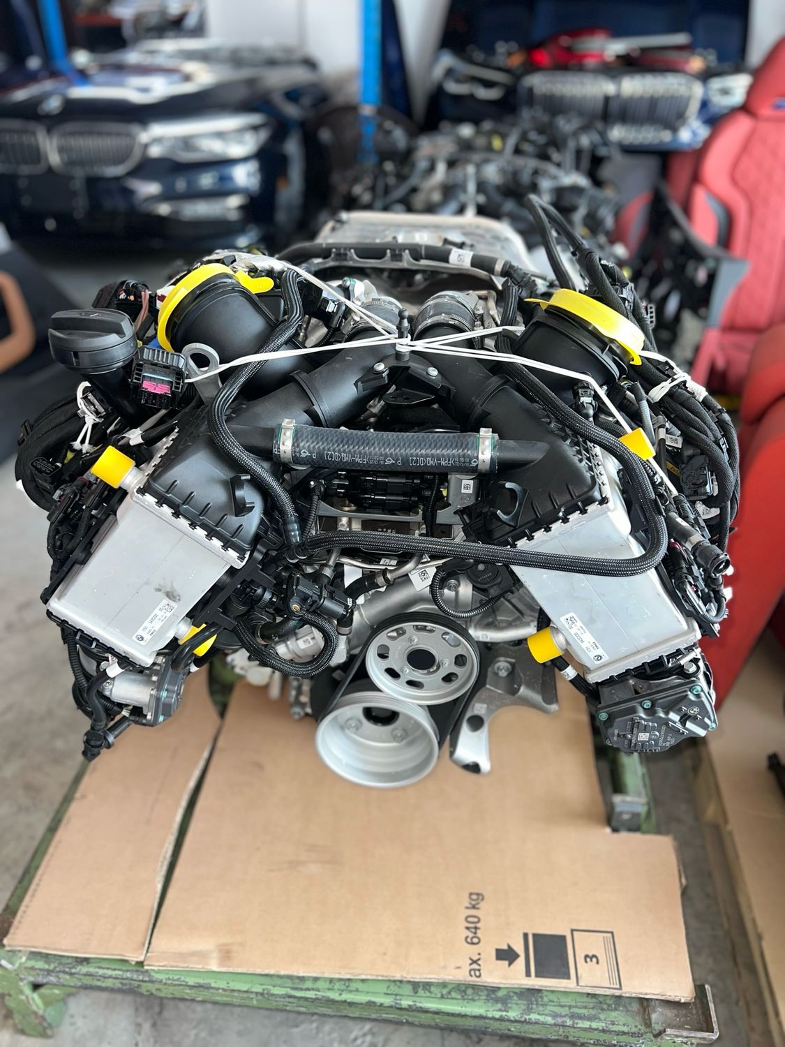 BMW G05 X5 M LCI S68B44A 2023 Engine Genuine Product used