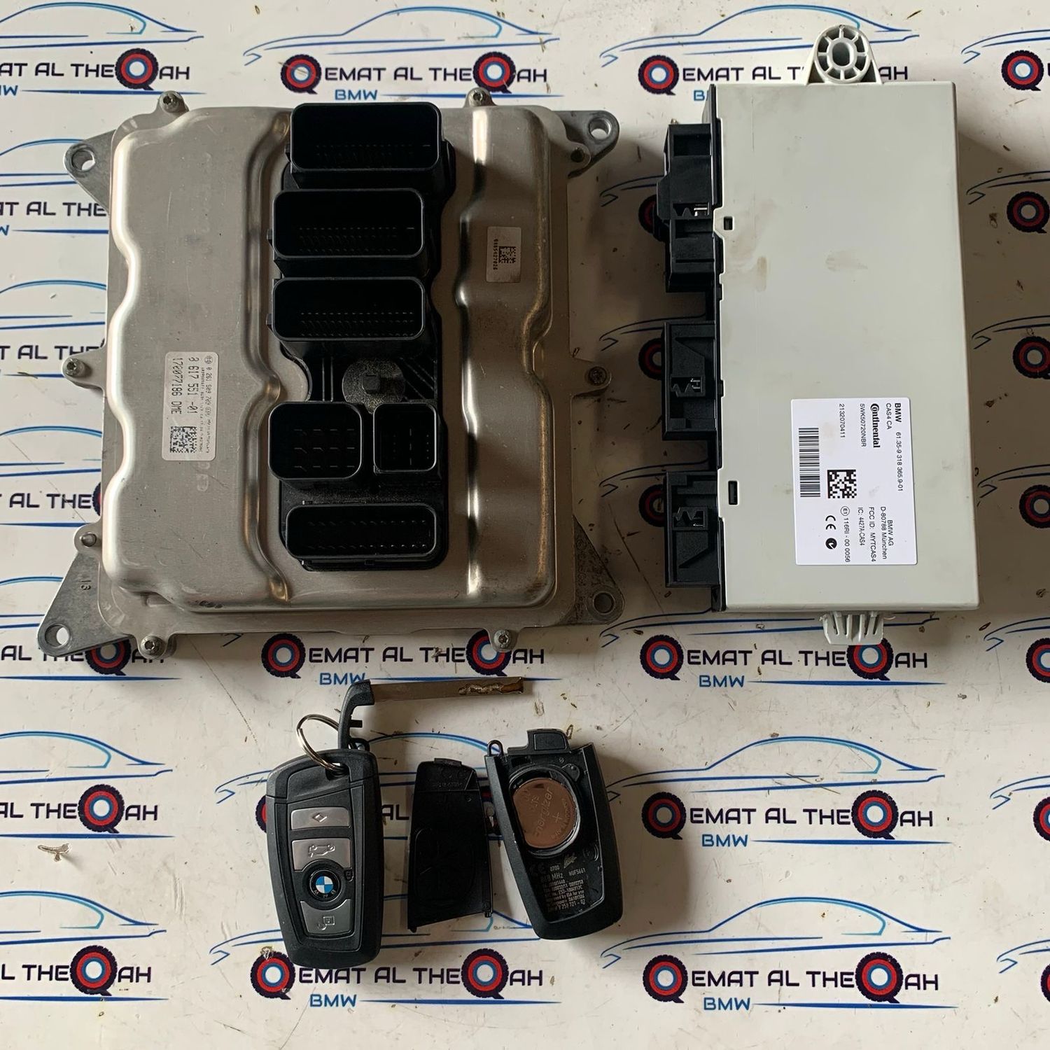 8617551 F10 Bmw 528i N20B20A 2014 Ecu set 
